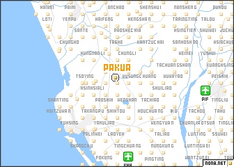 map of Pa-kua