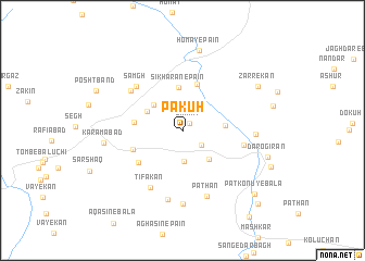 map of Pākūh