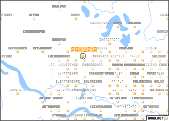 map of Pākuria