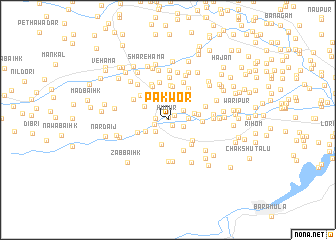 map of Pakwor