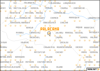 map of Palacamá