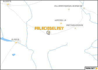 map of Palacio del Rey
