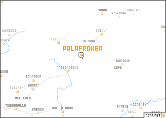 map of Palafroken