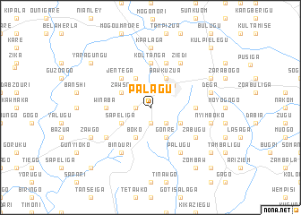 map of Palagu