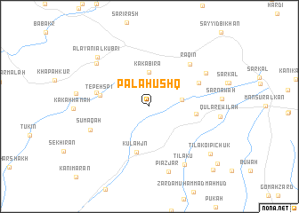 map of Palah ‘Ushq