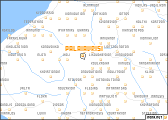 map of Palaiá Vrísi