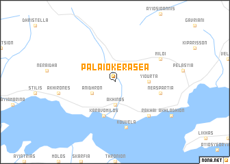 map of Palaiokeraséa