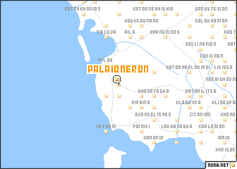 map of Palaióneron