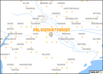 map of Palaión Katrámion