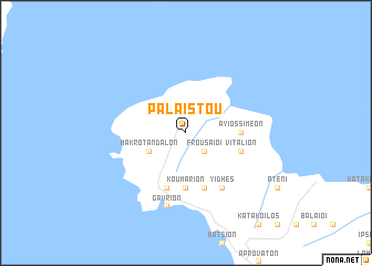 map of Palaistoú