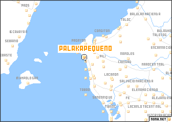 map of Palaka Pequeño