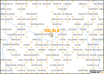 map of Palalá