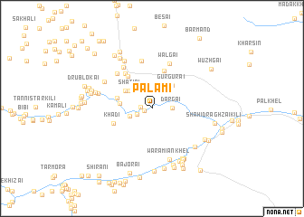 map of Palāmi