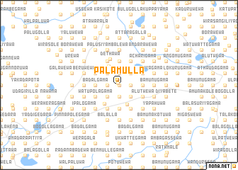 map of Palamulla