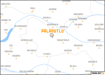 map of Palamutlu