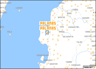 map of Palanas