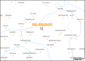 map of Palandöken