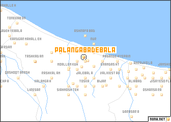 map of Palangābād-e Bālā