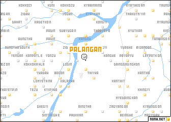 map of Palangan