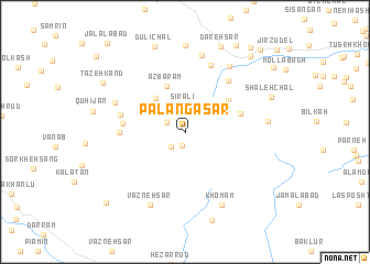 map of Palangā Sar