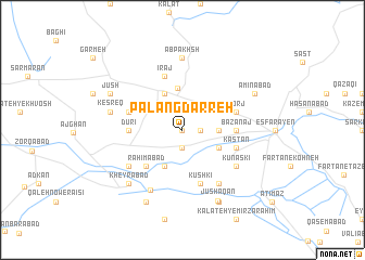 map of Palang Darreh