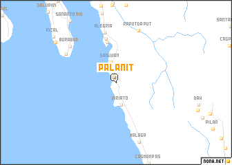 map of Palanit