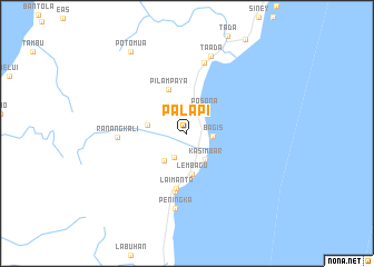 map of Palapi