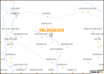 map of Palashëvka