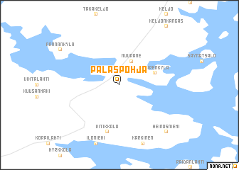 map of Palaspohja