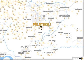 map of Palātu Kili