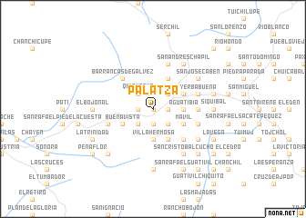 map of Palatzá