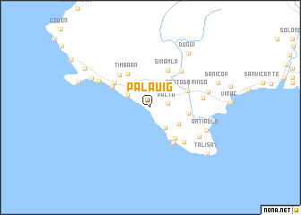 map of Palauig