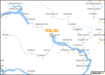 map of Palaw