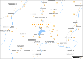 map of Palayangan