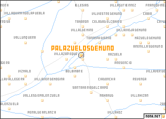 map of Palazuelos de Muñó
