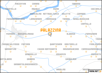 map of Palazzina