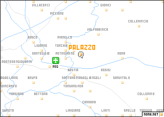 map of Palazzo