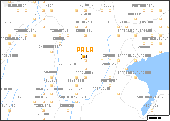 map of Palá
