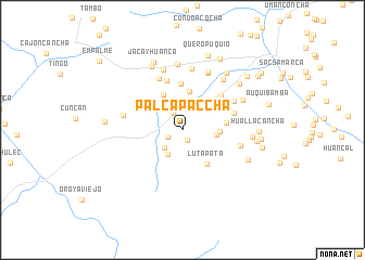 map of Palcapaccha