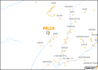 map of Palca
