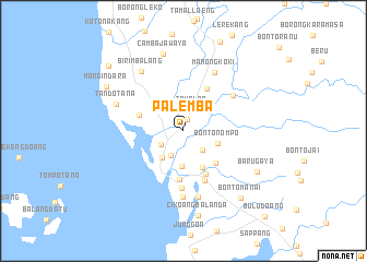 map of Palemba