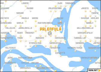 map of Palen Fula