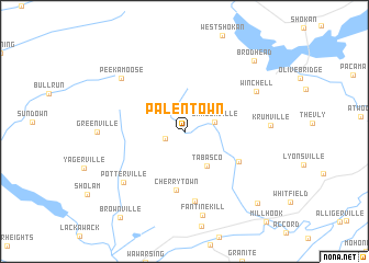 map of Palentown