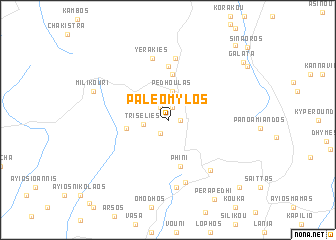 map of Paleomylos