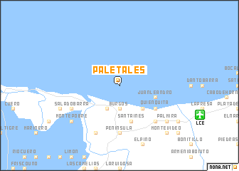 map of Paletales