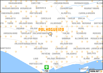 map of Palhagueira