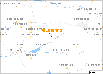 map of Palheirão