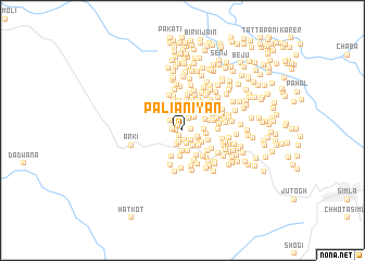map of Paliāniyān
