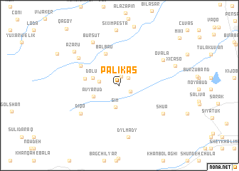 map of Pǝlikǝş