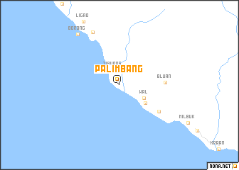 map of Palimbang